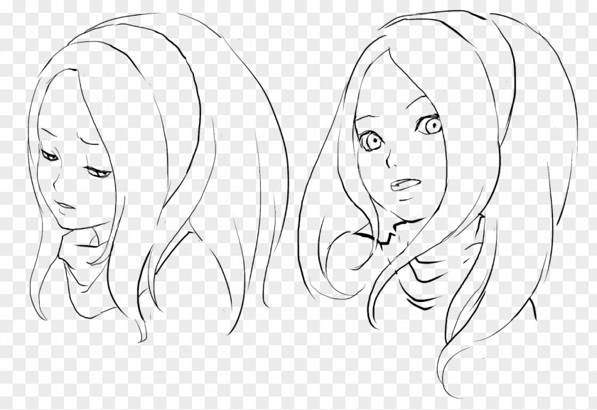 Gravity Rush Face Hair Cheek Forehead Arm PNG