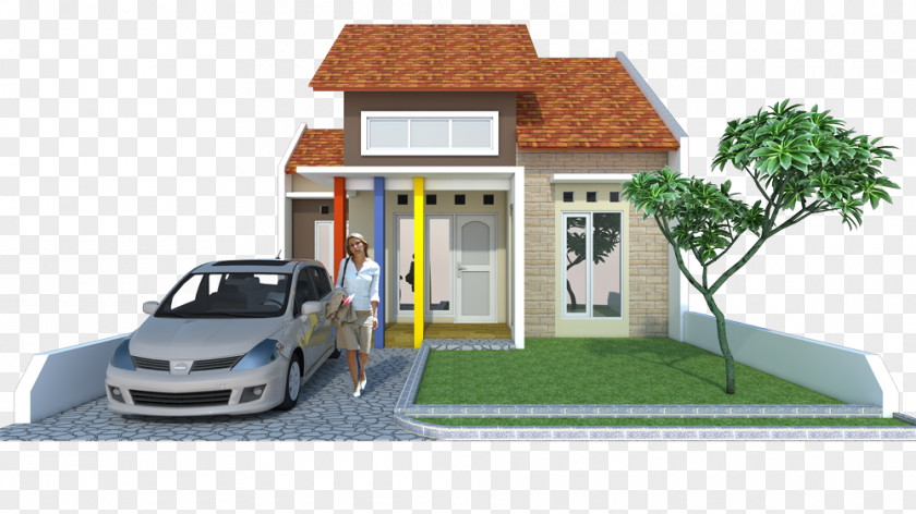 House Mid-size Car Family Compact Roof PNG