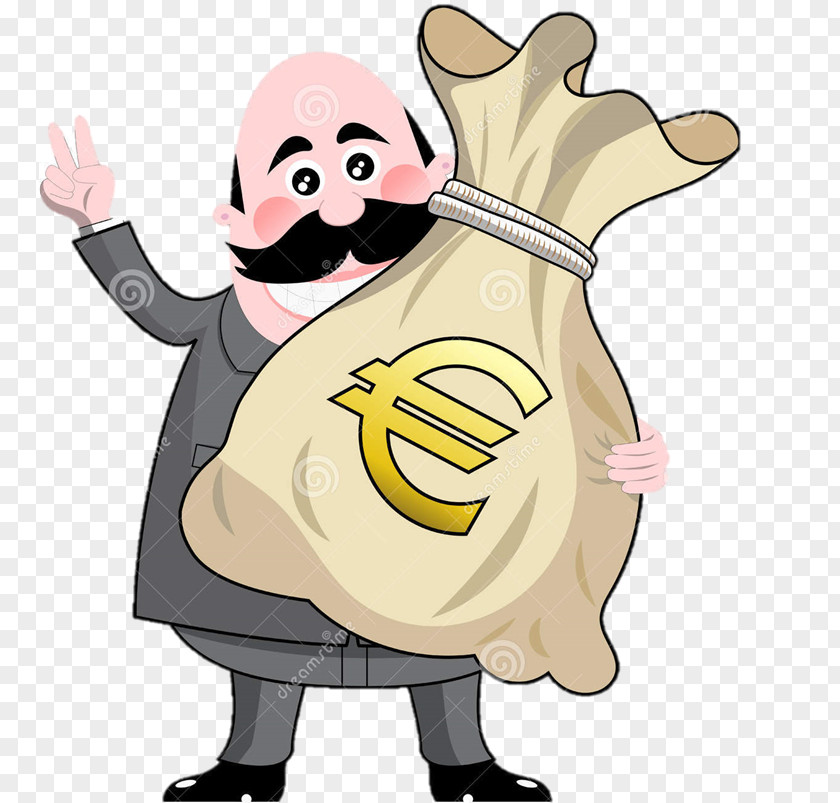 Money Bag Clip Art Illustration Euro PNG