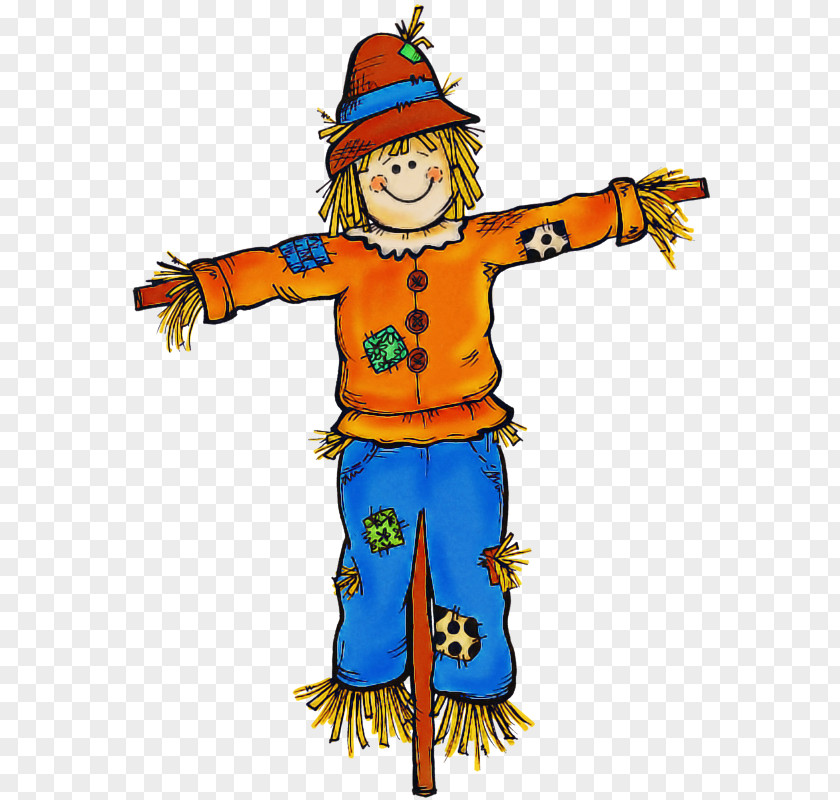 Scarecrow Costume Accessory Piñata Hippie PNG