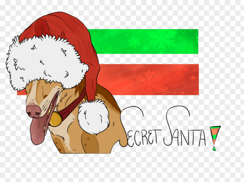 Secret Santa Mammal Christmas Ornament Clip Art PNG