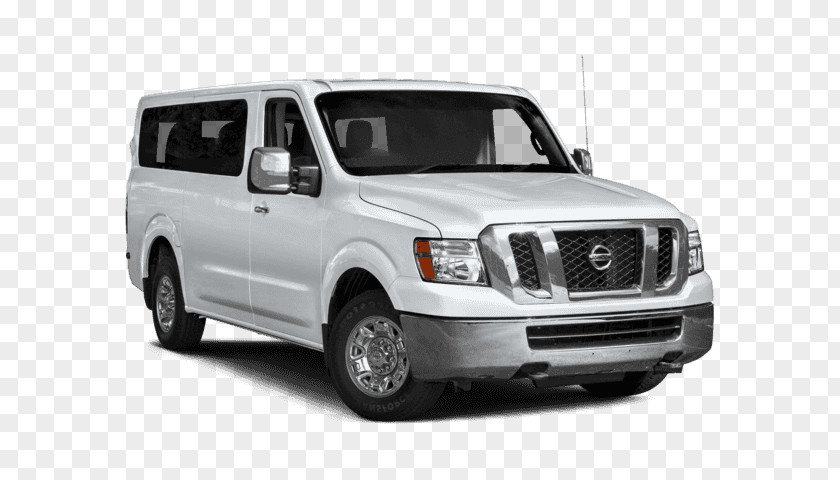 Silver Passenger Plane 2017 Nissan NV Van Car 2018 NV3500 HD S PNG