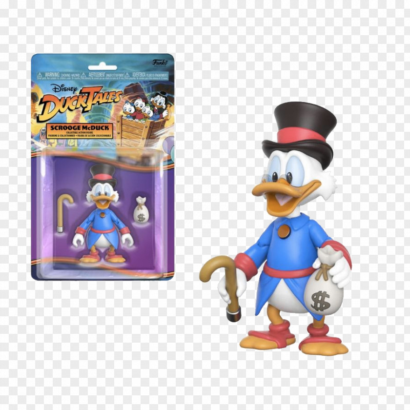 Toy The Disney Afternoon Collection Scrooge McDuck Action Figure Funko PNG