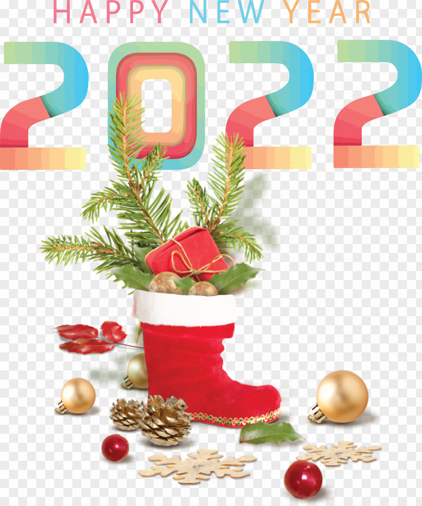 2022 Happy New Year PNG