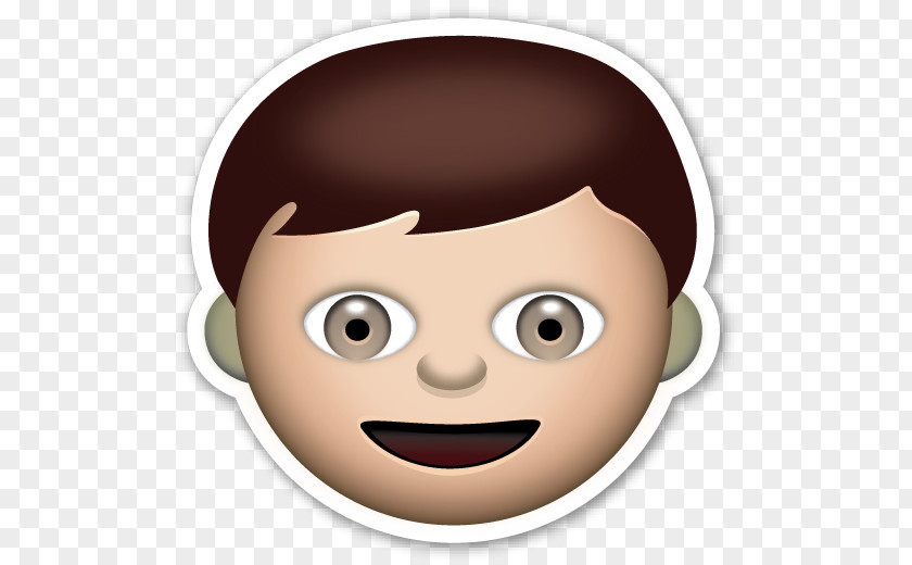 Boy Emoji Sticker Emoticon Child WhatsApp PNG