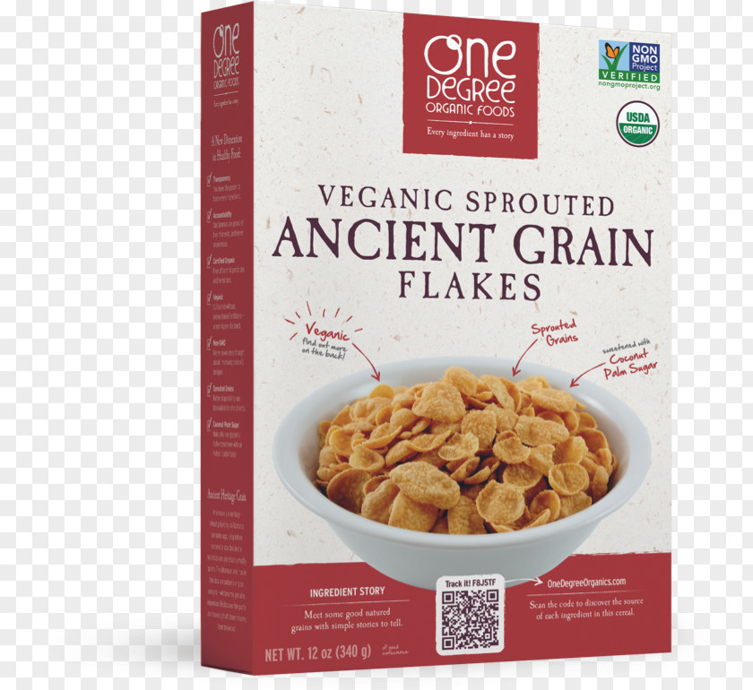 Breakfast Corn Flakes Cereal Organic Food Ancient Grains PNG