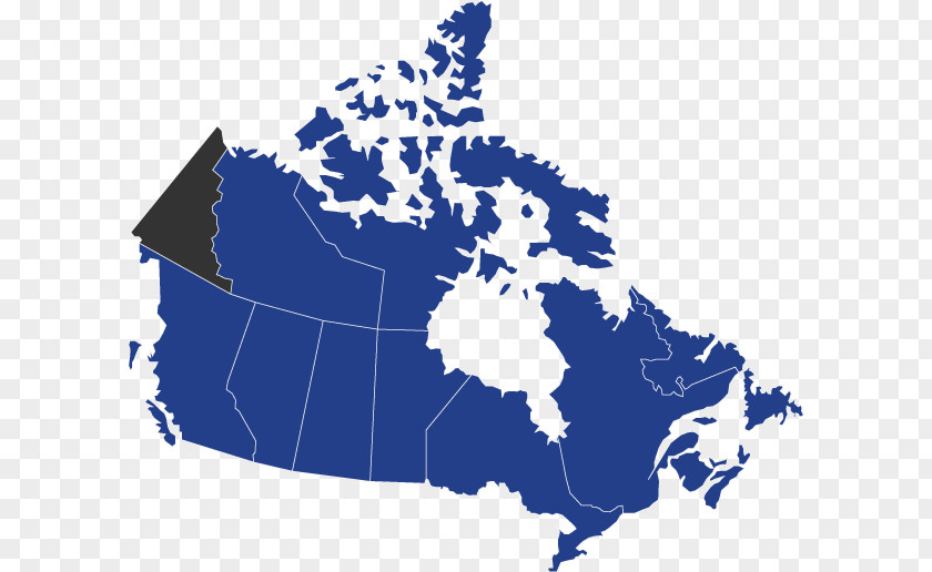 Canada World Map Vector PNG