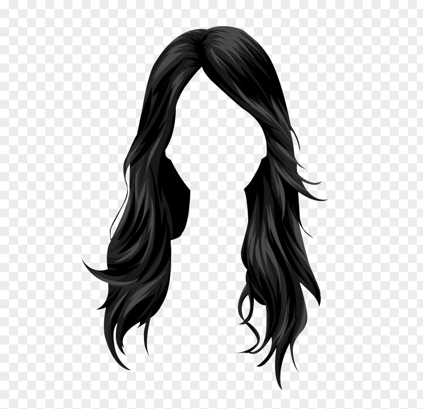 Hair Fallen Black Mary Margaret Zane Arriane Alter Long PNG