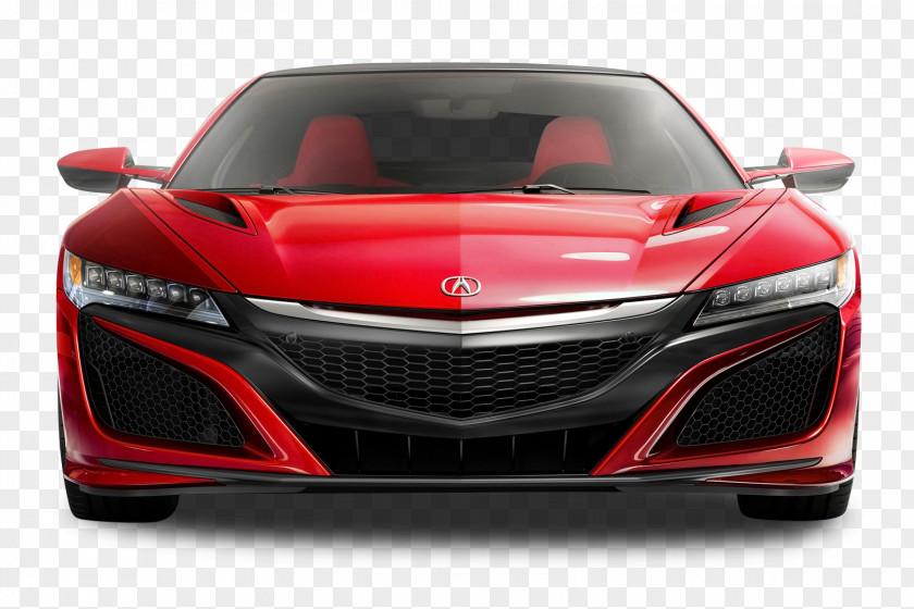 Red Acura NSX Car 2017 2016 ILX 2018 PNG