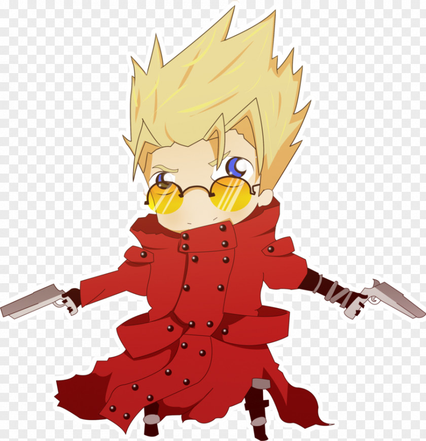 Vash The Stampede Trigun Fan Art PNG