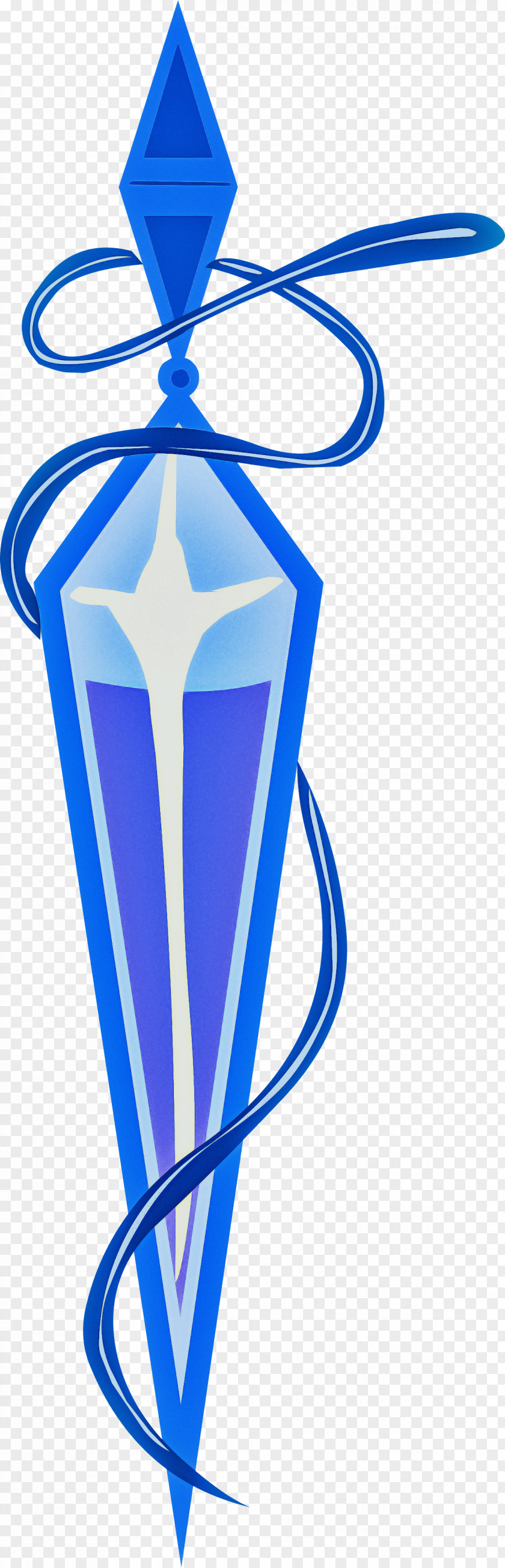 Water Bottle Electric Blue Cobalt PNG