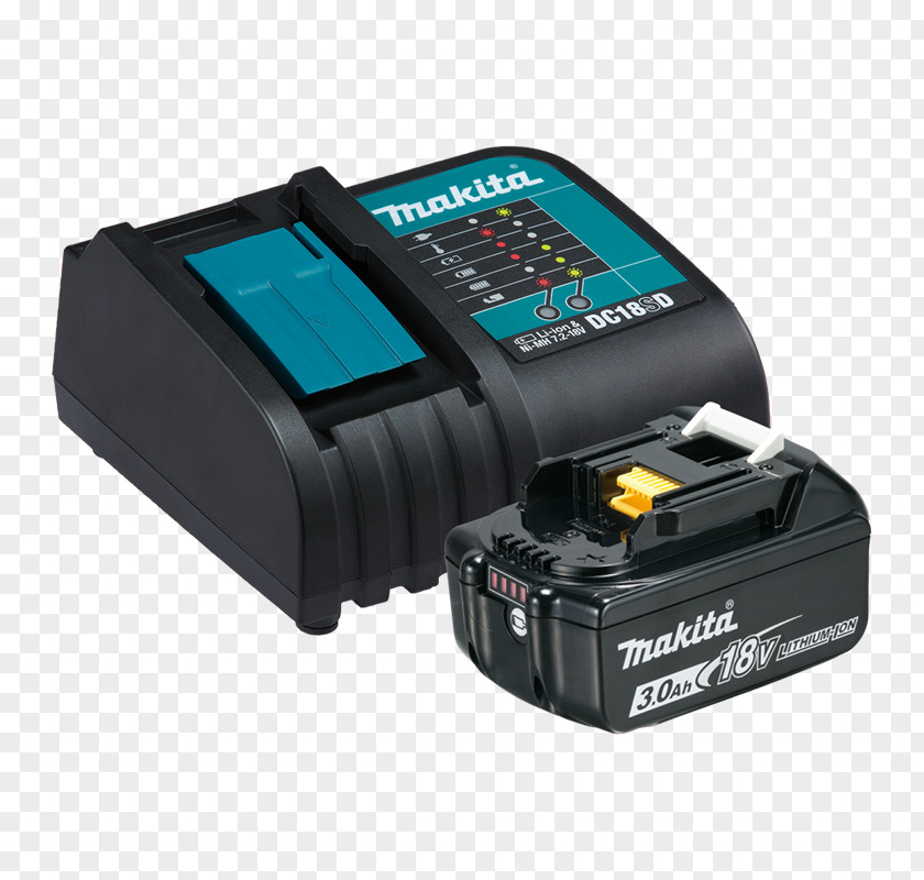 Battery Charger Makita Lithium-ion Power Tool PNG