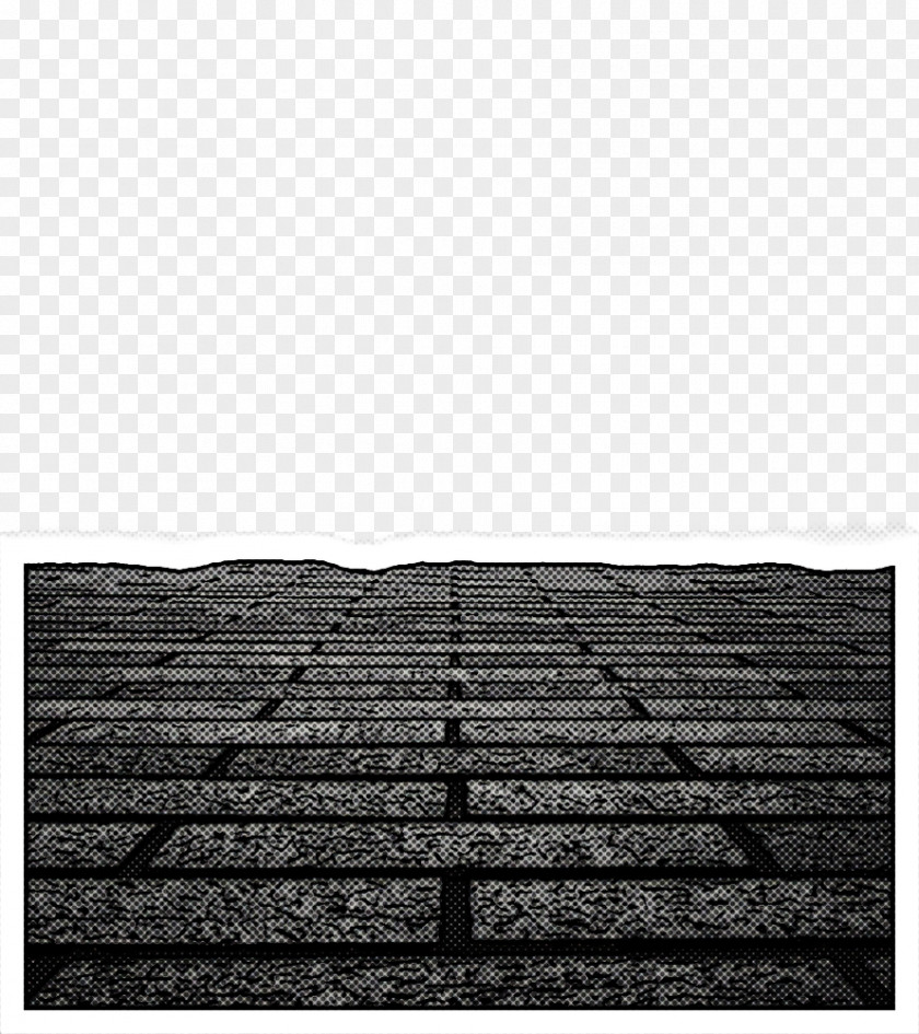 Black White Wall Brick Black-and-white PNG