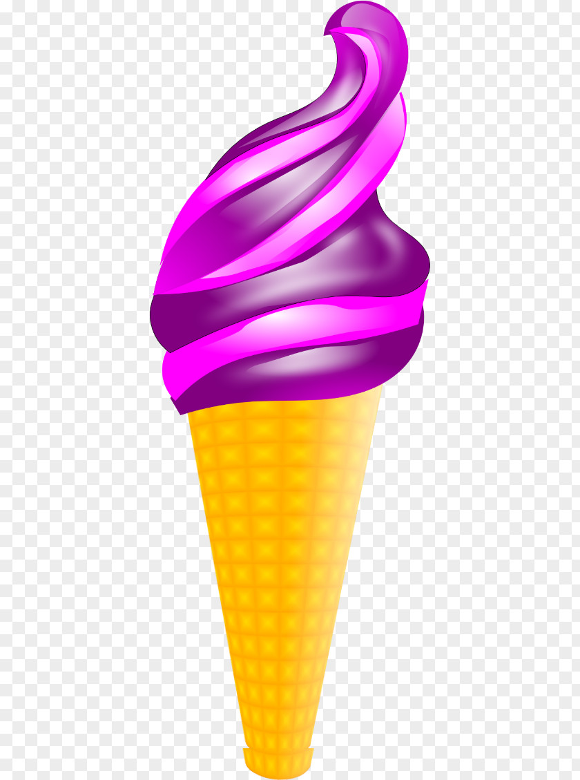 Ice Cream Social Cartoon Banner Cones Sundae Pops PNG