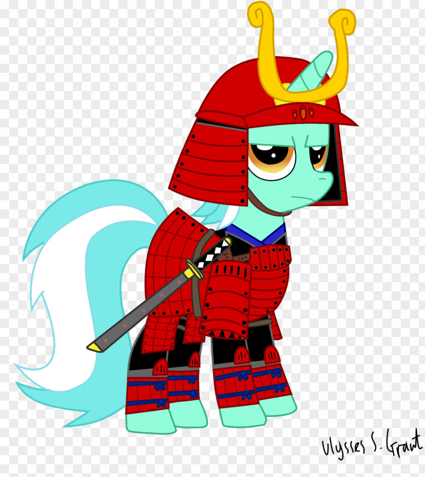 Samurai Pony Japanese Armour Horse PNG