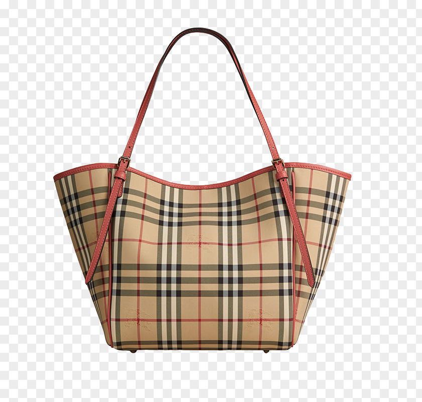 Burberry Classic Shoulder Bag Lady Handbag Leather Tote PNG