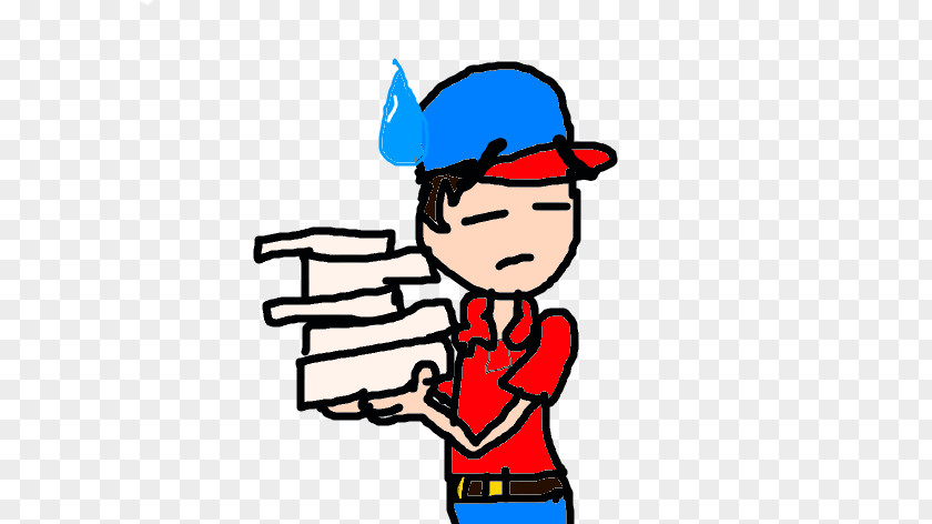 Delivery Boy Human Behavior Cartoon Clip Art PNG