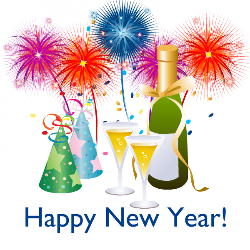 Happy New Year Year's Day Animation Eve Clip Art PNG