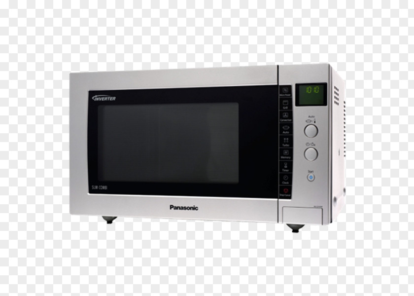 Micro Ondas Microwave Ovens Panasonic NN-CD560M With Grill 23 L 800W White PNG