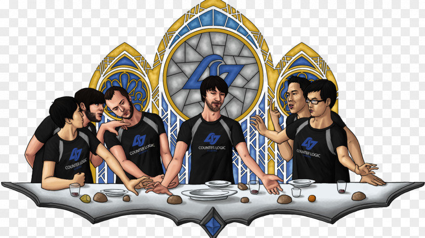 The Last Supper League Of Legends Counter Logic Gaming Drawing Clip Art PNG