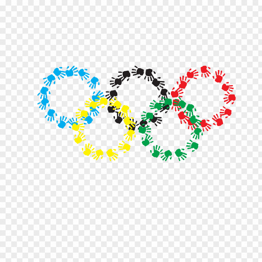 The Olympic Rings 2018 Winter Games 2016 Summer Olympics 2010 2008 Paralympics PNG