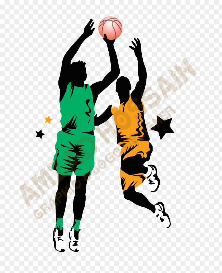 Basketball Jumpman Slam Dunk Vector Graphics Sports PNG