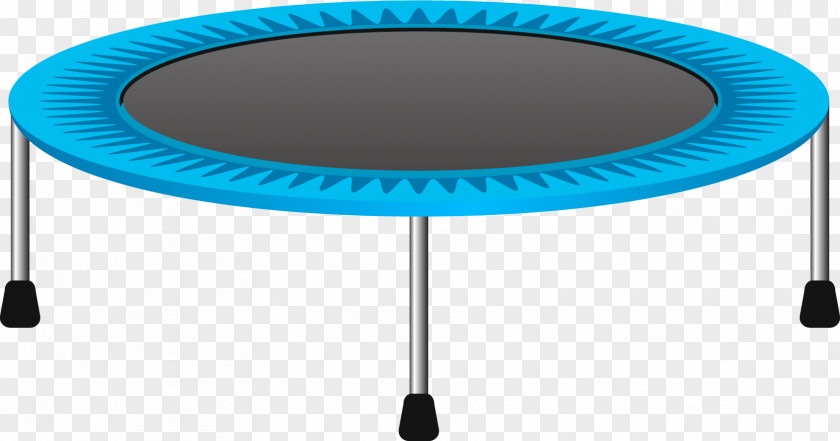 Blue Trampoline Icon Sport PNG