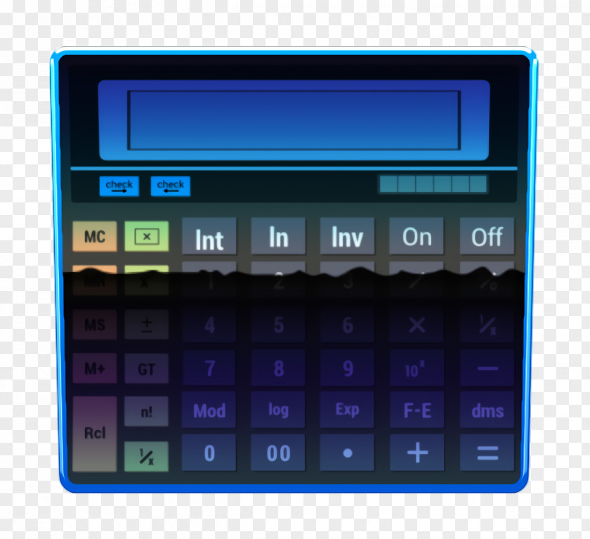 Office Supplies Numeric Keypad Value Icon PNG