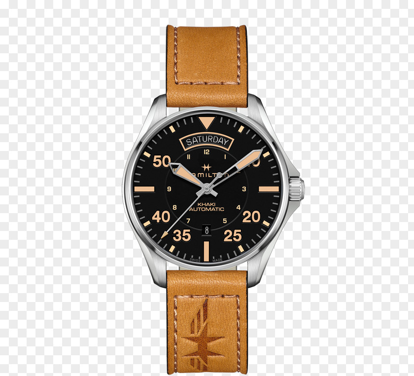 Watch Hamilton Khaki Aviation Pilot Auto Company 0506147919 Chronograph PNG