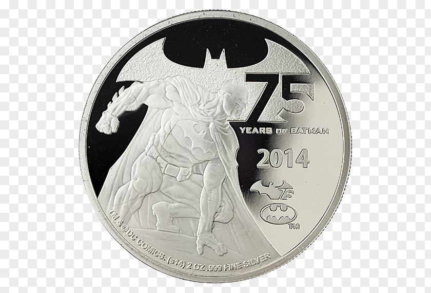 Batman Canada Silver Coin Royal Canadian Mint PNG
