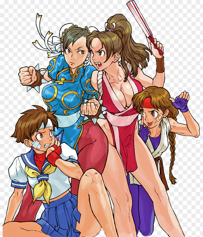 Capcom Vs. SNK 2 SNK: Millennium Fight 2000 Cammy Chun-Li Mai Shiranui PNG vs. Shiranui, Street Fighter clipart PNG