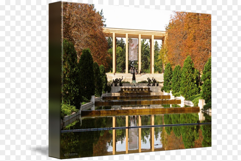 Landscape Water Feature Reflecting Pool Landscaping PNG