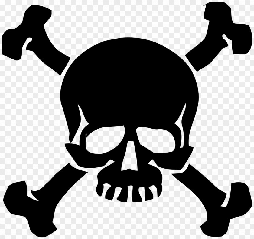 Skull Samurai Wall Decal Sticker And Crossbones PNG