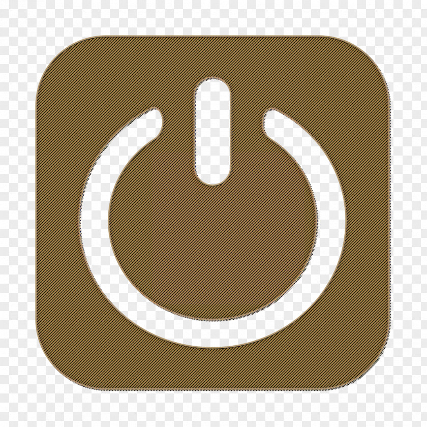 Smile Beige Energy Icon Off Power PNG
