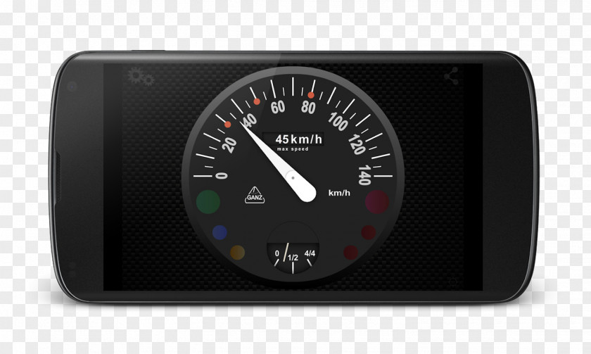 Speedometer Tachometer Gauge Measuring Instrument PNG