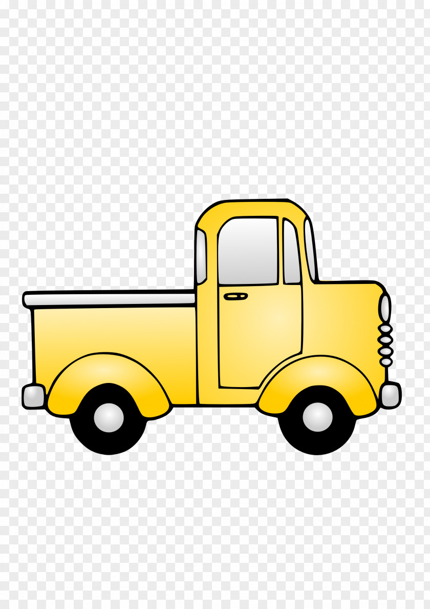 Truck Pickup Car Van Clip Art PNG