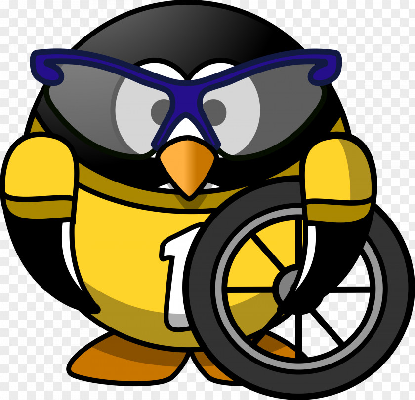 Bicycle Wheels Cycling Clip Art Penguin PNG