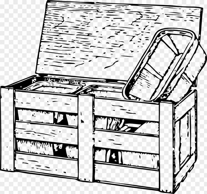 Box Crate Drawing Paper Clip Art PNG