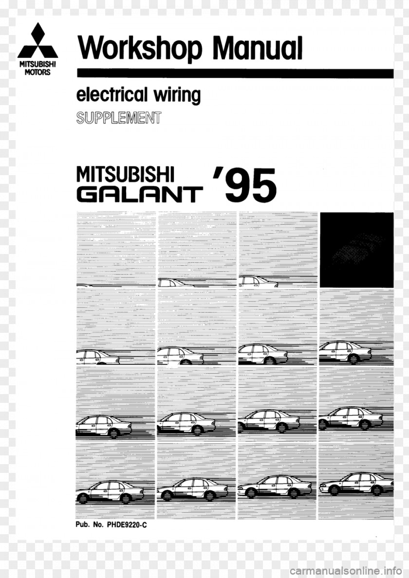 Mitsubishi 2001 Galant 1996 Montero Colt PNG