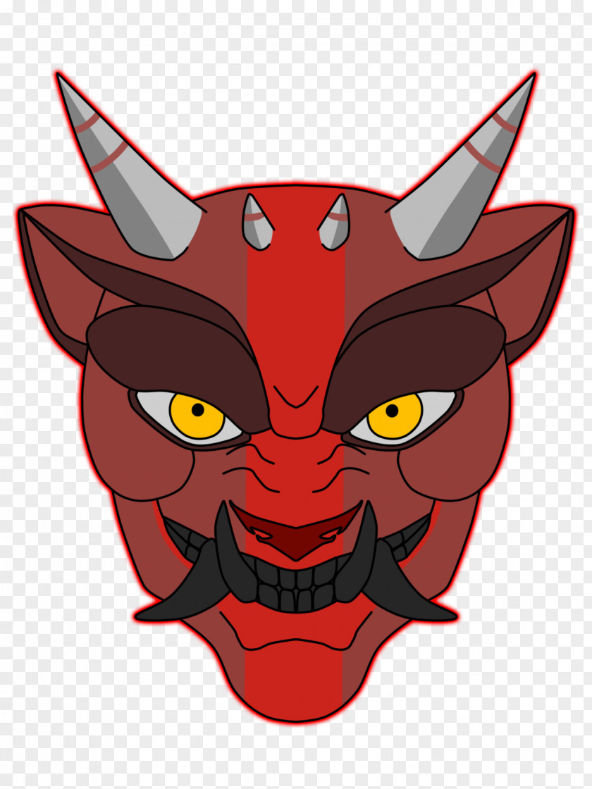 Oni Mask Transparent Background Demon PNG