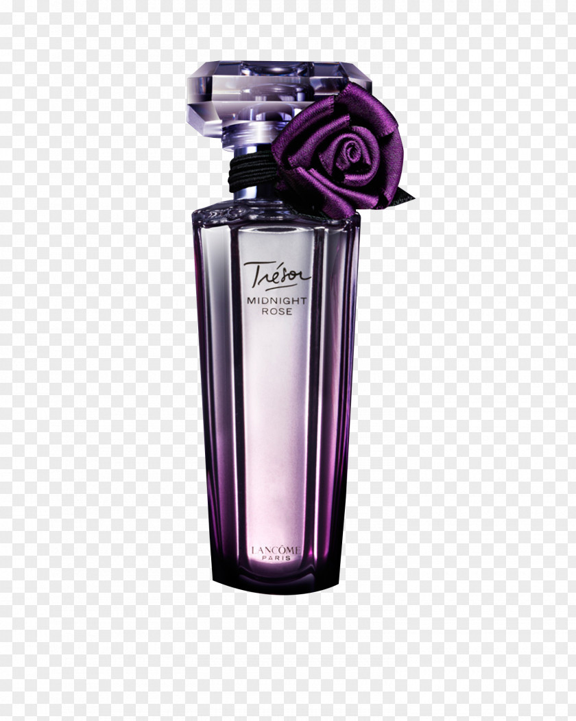 Purple Bottle Of Perfume Packaging And Labeling Designer PNG