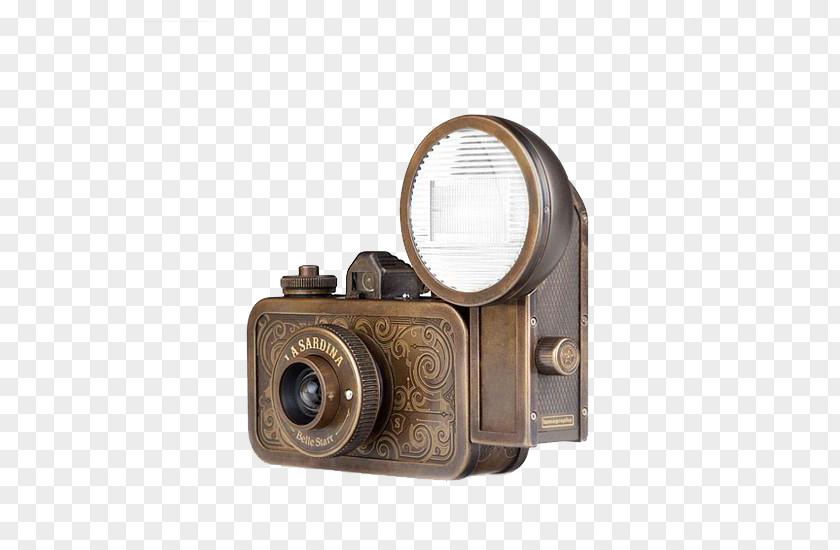 Retro Simple Camera Los Angeles Photographic Film Lomography Sardine PNG