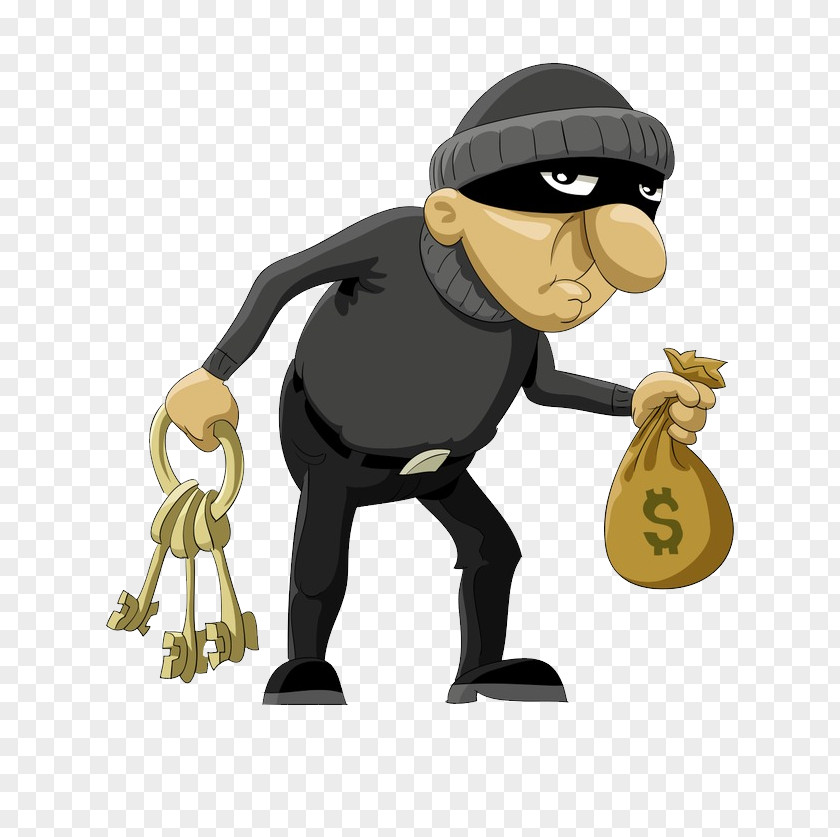 Thief Robbery Burglary Crime Theft PNG