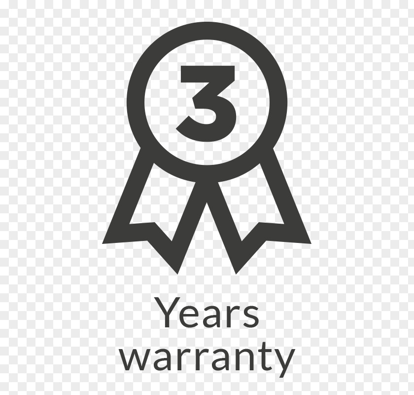 Warranty Gold Medal Award Badge PNG