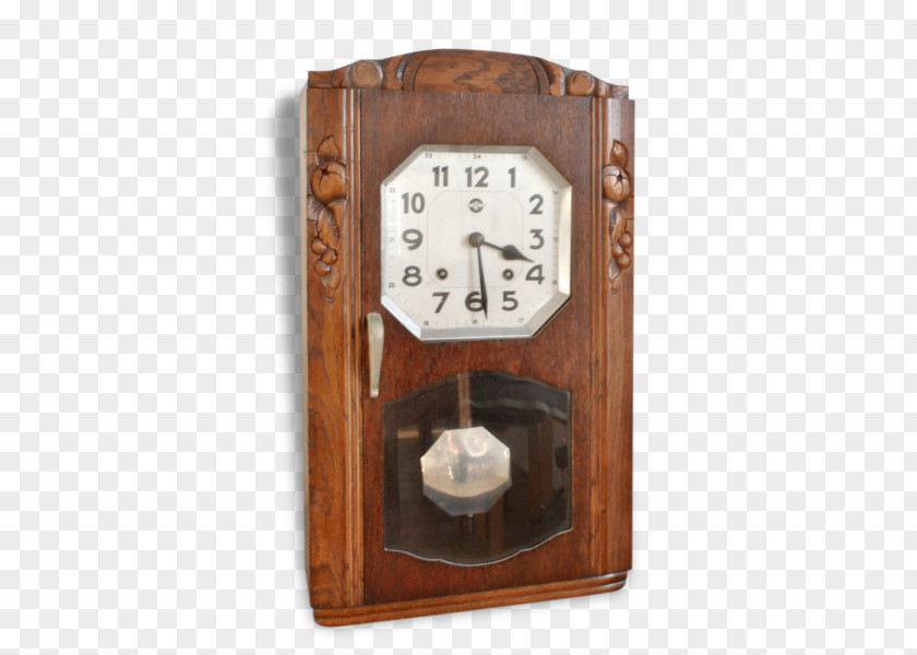 Clock Pendulum Furniture Carillon Wood PNG