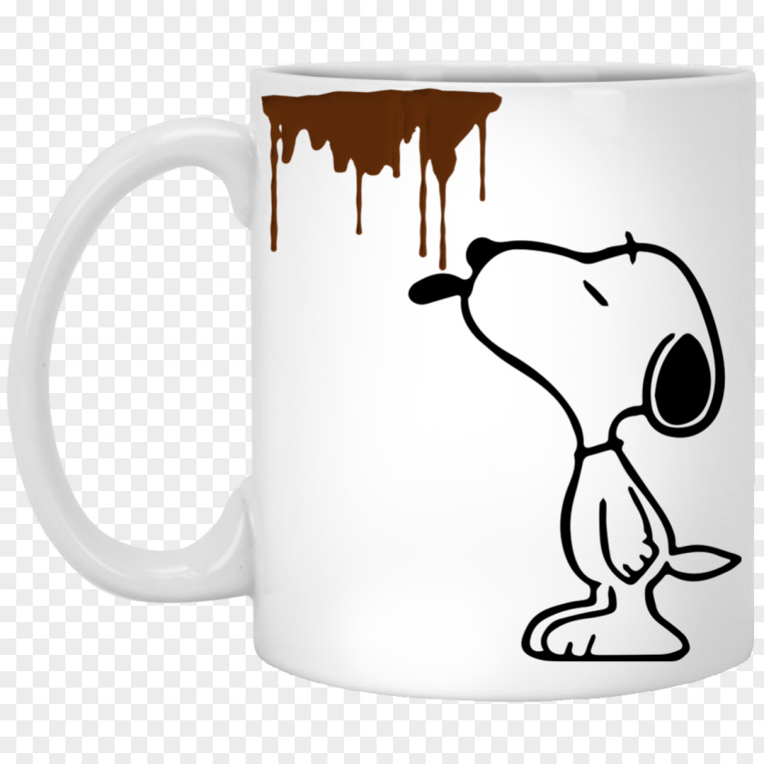 Coffee Cup Sleeve Snoopy Woodstock Charlie Brown Peanuts Cartoon PNG