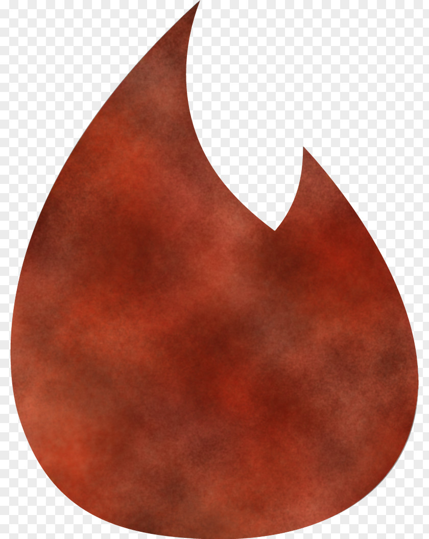 Flame Brown Orange PNG