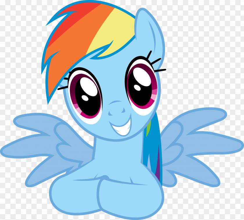Rainbow Pony Dash Pinkie Pie Applejack PNG