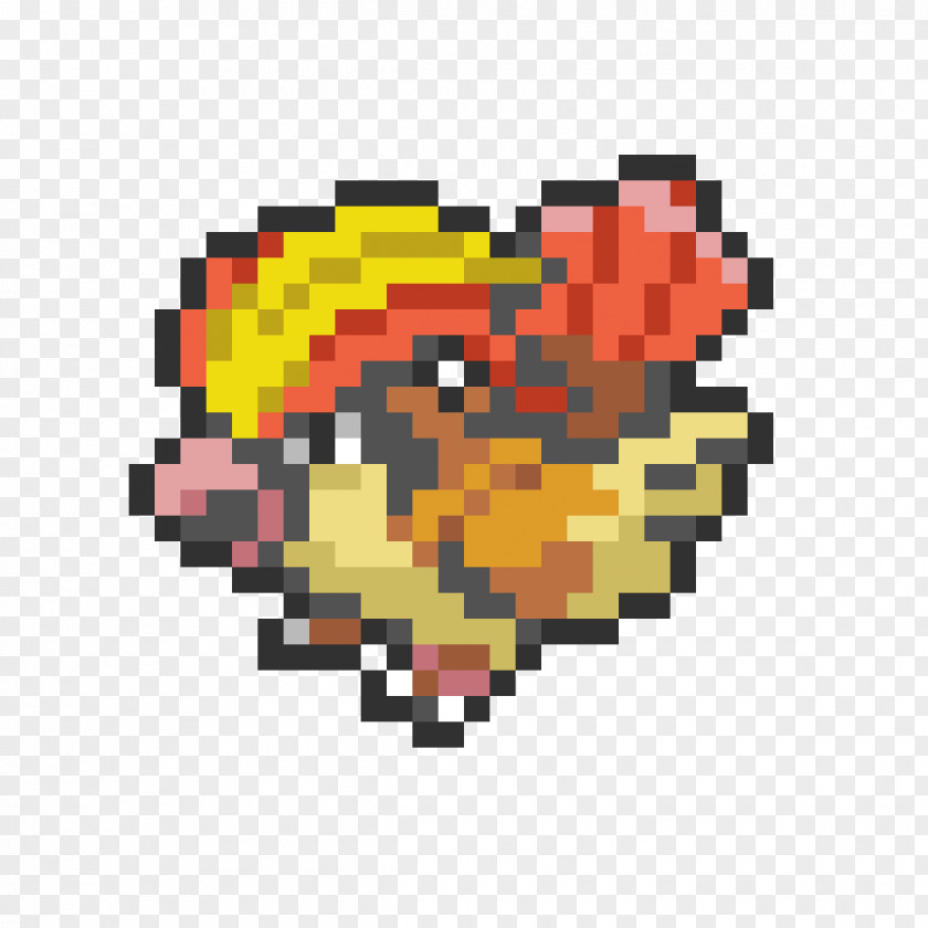 Sprite Pokémon Trading Card Game Pixel Art Pidgeot PNG
