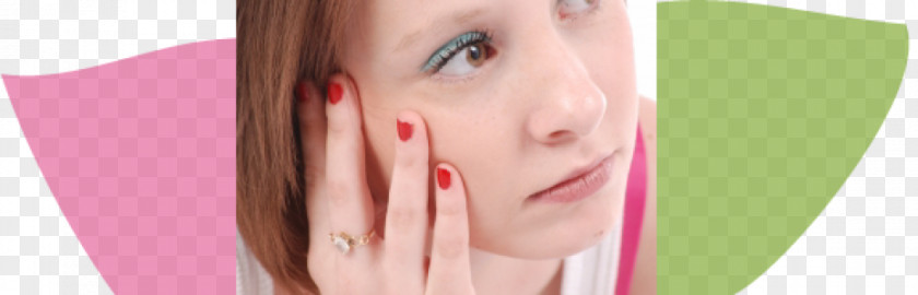 Worried Woman Eyebrow Cheek Hair Coloring Chin PNG